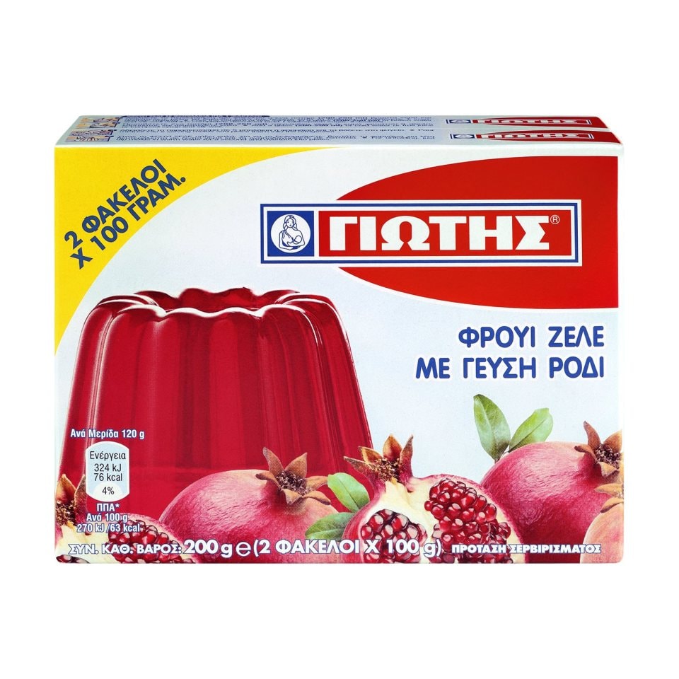 ΓΙΩΤΗΣ Ζελέ Ρόδι 2x100g