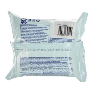 JOHNSON | J&J DAILY ESS DRY WΙPES 25P(50%)