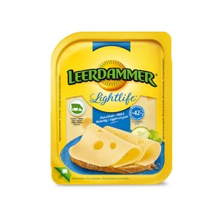 LEERDAMMER | Soft Cheese LightLife Low Fat Slices 175g