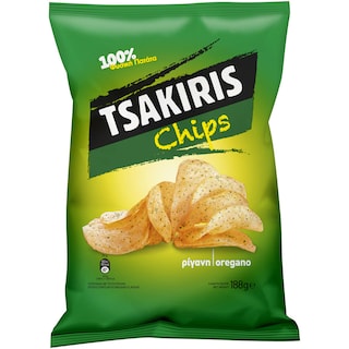 ΤΣΑΚΙΡΗΣ | Τσιπς Ρίγανη  188 gr
