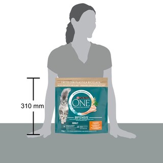 PURINA ONE | Γατοτροφή Adult Κοτόπουλο & Σιτάρι 1.5Κg
