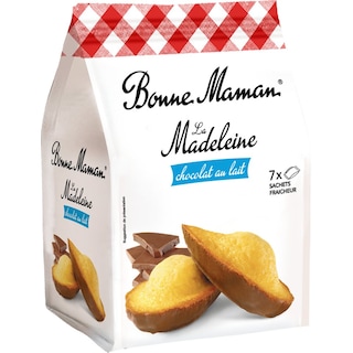 BONNE MAMAN | Γαλλικό Κέικ Madeleine Σοκολάτα 210g