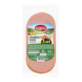 ΝΙΚΑΣ | ΝΙΚΑΣ ΖΑΜΠΟΝ ΨΗΤΟ Χ. ΓΛ/ΝΗ ΟΒΑΛ 200G