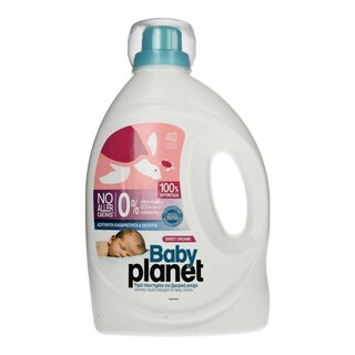 PLANET | BABY | Υγρό Πλυντηρίου Ρούχων Sweet Dreams 40 Μεζούρες