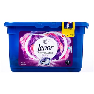 LENOR | ΚΑΨΟΥΛΕΣ ΠΛΥΝΤΗΡΙΟΥ ΡΟΥΧΩΝ PEARLS 3 ΣΕ 1 FLORAL SPRING 13 MEZ 13 MEZ