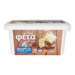 ΧΕΛΜΟΣ | Τυρί Φέτα ΠΟΠ Καλαβρύτων Άλμη 400gr
