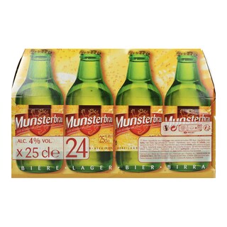 MUNSTERBRAU | Μπύρα Lager 24x250ml