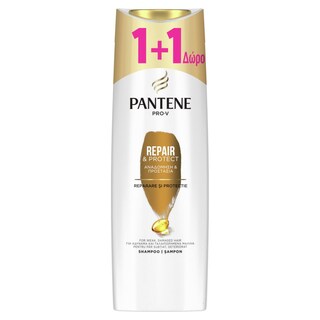 PANTENE | Σαμπουάν Αναδόμηση & Προστασία 360ml 1+1 Δώρο