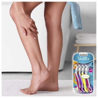 GILLETTE | Ξυραφάκια Μίας Χρήσης Venus 3 3+1 Τεμάχιο Δώρο