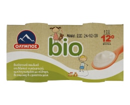ΟΛΥΜΠΟΣ | Επιδόρπιο Γιαουρτιού bio 2 X 150 gr