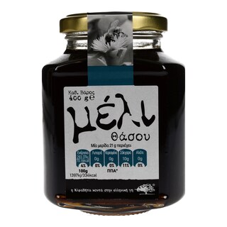 ΑΒ ΚΟΝΤΑ ΣΤΗΝ ΕΛΛΗΝΙΚΗ ΓΗ | AB CLOSE TO GREEK NATURE THASOS HONEY 400G