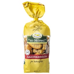 ΜΑΝΝΑ | Λαδοπαξίμαδα Κανέλα 350g