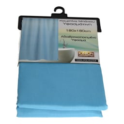 ΙΟΝΙΟΝ | ΚΟΥΡΤΙΝΑ ΜΠΑΝΙΟΥ ΥΦΑΣΜΑΤΙΝΗ ΜΟΝΟΧΡΩΜΗ 180 X 180 CM 1 ΤΕΜ