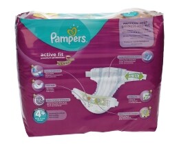 PAMPERS | ACTIVE FIT | ΠΑΝΕΣ ΜΩΡΟΥ ΜΑΧΙ PLUS 9 - 20 KGR No 4+ 40 ΤΕΜ