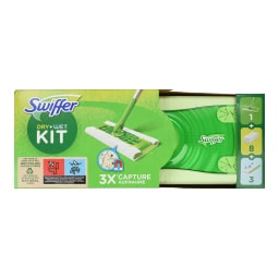 SWIFFER | Σκούπα 8 Ανταλλακτικά Πανάκια 1 Τεμάχιο