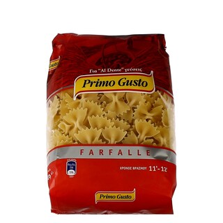 PRIMO GUSTO | ΠΑΣΤΕΣ ΖΥΜΑΡΙΚΩΝ ΦΑΡΦΑΛΕ 500 GR