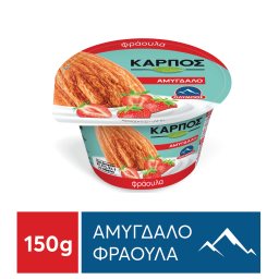 ΟΛΥΜΠΟΣ | Φυτικό Επιδόρπιο Καρπός Αμύγδαλο Φράουλα 150gr