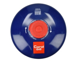 CORAL GAS | Φιαλίδιο Βουτανίου Βιδωτό 500g 1 Τεμάχιο