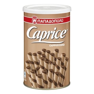 CAPRICE | Πουράκια Γκοφρέτα Cappuccino 250g