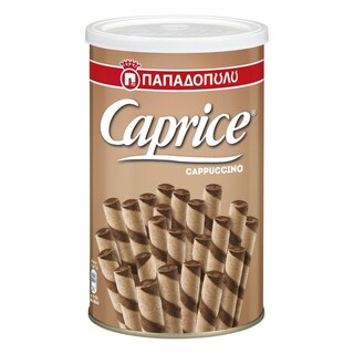 CAPRICE | Πουράκια Γκοφρέτα Cappuccino 250g