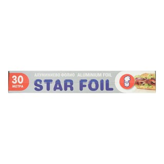 STAR | Αλουμινόχαρτο 30mx29cm 1 Τεμάχιο