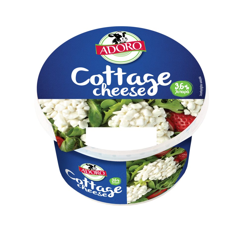 ADORO Τυρί Cottage 3.6% Λιπαρά 200g