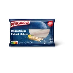 Μπακαλιάρος Pollock Φιλέτο Κατεψυγμένος 425g