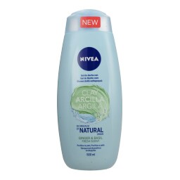 NIVEA | Αφρόλουτρο Clay Ginger & Basil 500ml