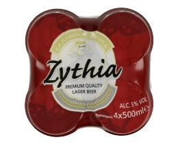 ZYTHIA | Μπύρα Κουτί 4x50ml