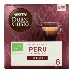 NESCAFE | DOLCE GUSTO | ΚΑΦΕΣ ΚΑΒΟΥΡΔΙΣΜΕΝΟΣ ΒΙΟΛΟΓΙΚΟΣ PERU 72 GR