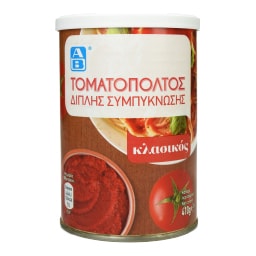 ΑΒ | Τοματοπολτός Διπλής Συμπύκνωσης 410 gr