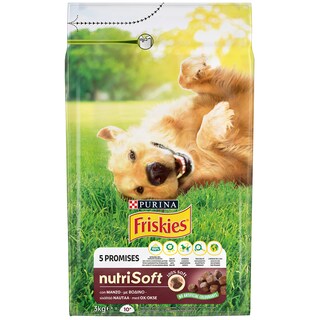 FRISKIES | ΞΗΡΑ ΤΡΟΦΗ ΣΚΥΛΟΥ NUTRI ΣΟΦΤ ΒΟΔΙΝΟ 3 ΚGR