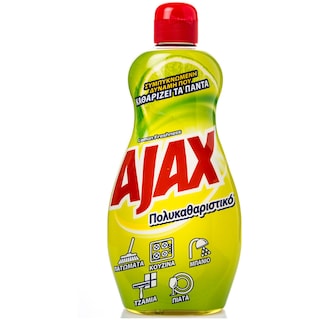 AJAX | GENERAL PURPOSE CLEANING LIQUID LEMON FRESHNESS 500 ML