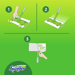 SWIFFER | Πανάκια Καθαρισμού Ανταλλακτικά 15 Τεμάχια