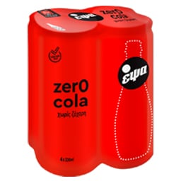 ΕΨΑ | ΑΝΑΨΥΚΤΙΚΟ COLA LIGHT ΛΕΜΟΝΙ KOYTI 4 X 330 ML
