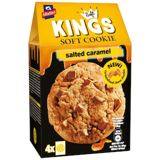 ΑΛΛΑΤΙΝΗ | Μπισκότα Soft Kings Salted Caramel 160g