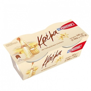 ΓΙΩΤΗΣ | Κρέμα Βανίλια Παραδοσιακή 2x170g