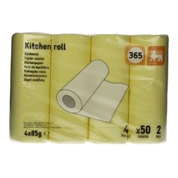 365 | ΧΑΡΤΙ ΚΟΥΖΙΝΑΣ ΚΙΤΡΙΝΟ 4 TΕΜ