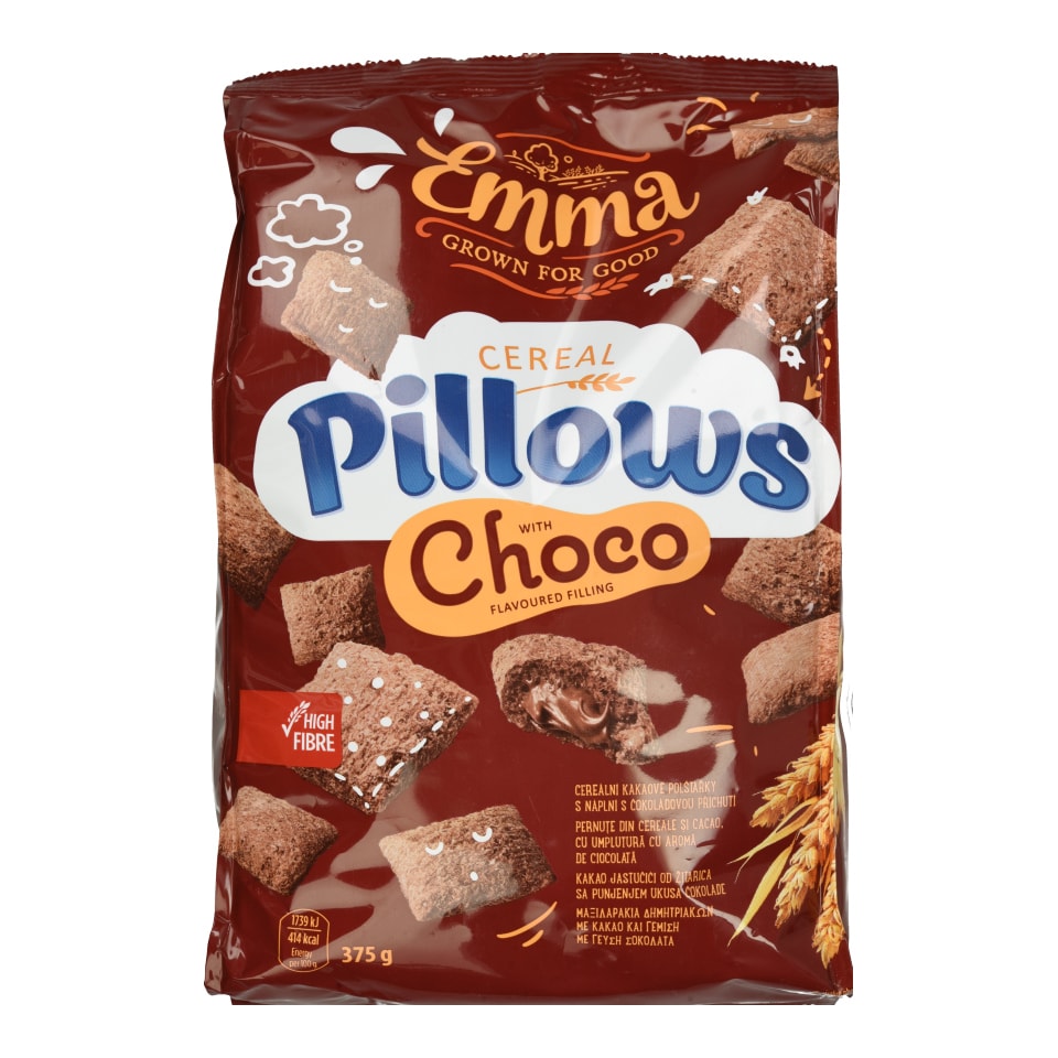 EMMA Δημητριακά Pillows Σοκολάτα 375g