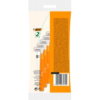 BIC | VELVET | Ξυριστική Μηχανή Μιας Χρήσης Sensitive 5 Τεμάχια