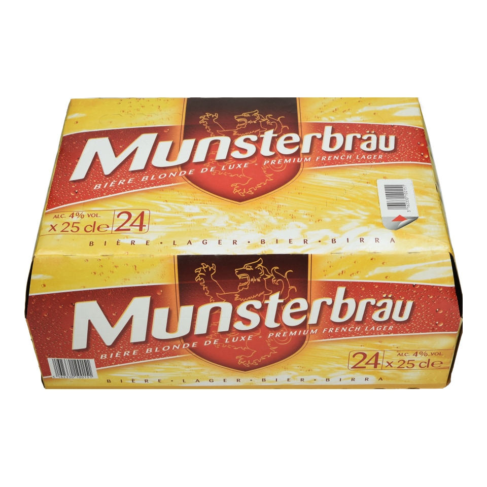 Μπύρα Munsterbrau Lager Κουτί 24x250ml