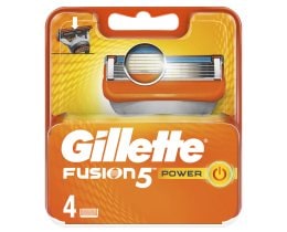 GILLETTE | FUSION POWER | Razor Blades Fusion 5 Power Refills 4 Pieces