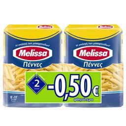 Πέννες  2x500g Έκπτωση 0.50Ε