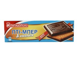 ΠΑΠΑΔΟΠΟΥΛΟΥ | ΜΠΙΣΚΟΤΑ ΠΤΙ ΜΠΕΡ ΜΑΥΡΗ ΣΟΚΟΛΑΤΑ 125 GR