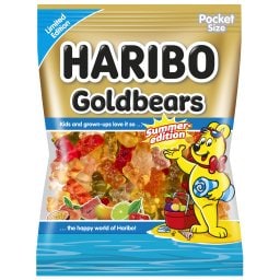 HARIBO | Καραμέλες Ζελίνια Χρυσά Αρκουδάκια Summer Edition 100g