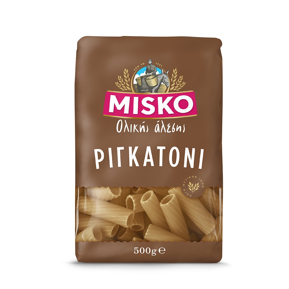 MISKO Ριγκατόνι Ολικής Άλεσης 500gr