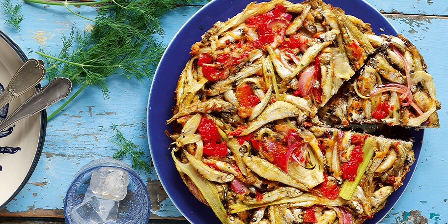 Αθερινόπιτα με μαραθόριζα