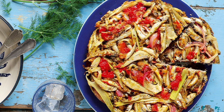 Αθερινόπιτα με μαραθόριζα