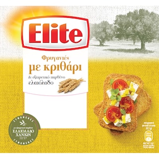 ELITE | Φρυγανιές με Κριθάρι 250g