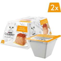 GOURMET | Γατοτροφή Gourmet Revelations Μους Κοτόπουλο 2x57g